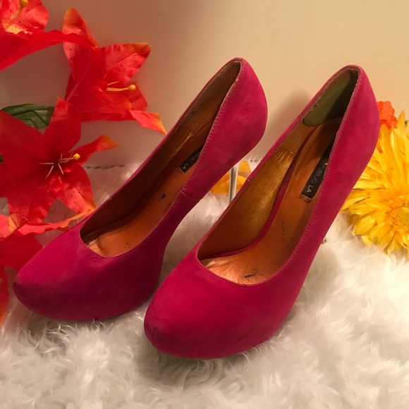 Shoe Republic La Suede Heels - Picture 3 of 8